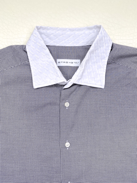 ETRO cotto shirt - vichy print