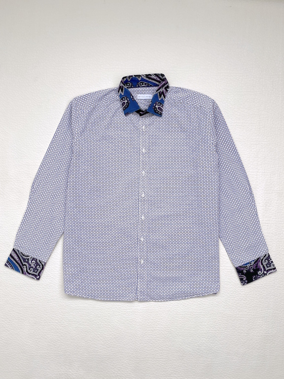 ETRO multicolor slim-fit shirt