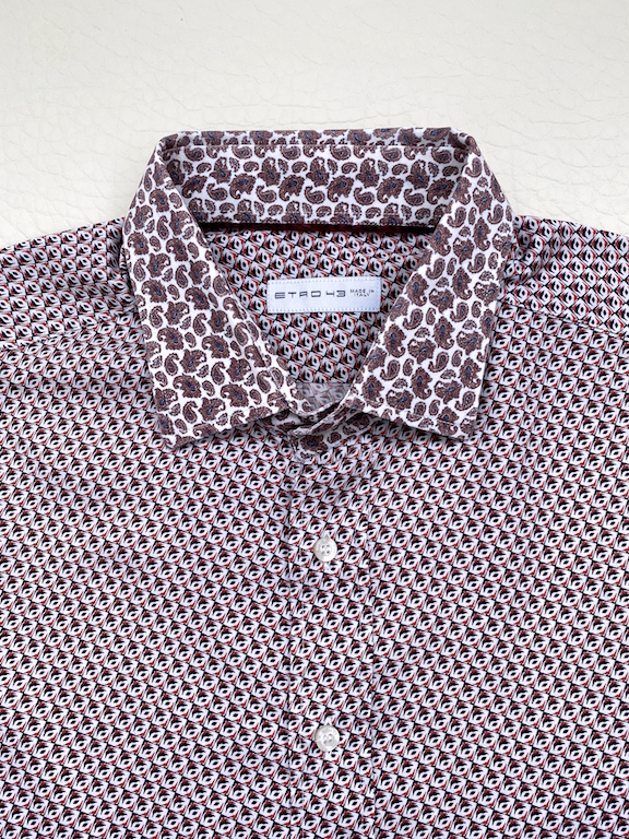 ETRO multicolor slim-fit shirt