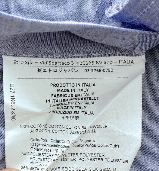 ETRO cotton shirt