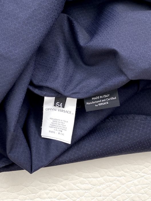 Versace dress shirt hidden buttons