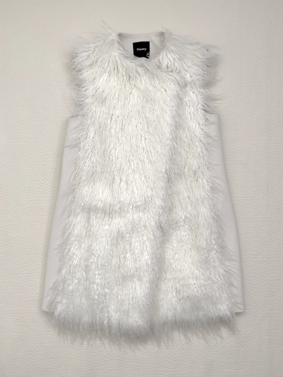 Theory fur vest sale