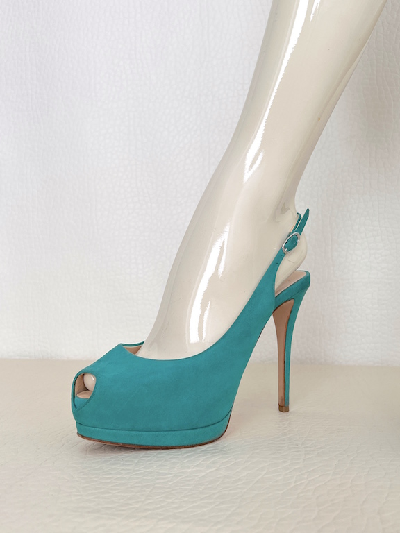 Giuseppe Zanotti Peep Toe Heels