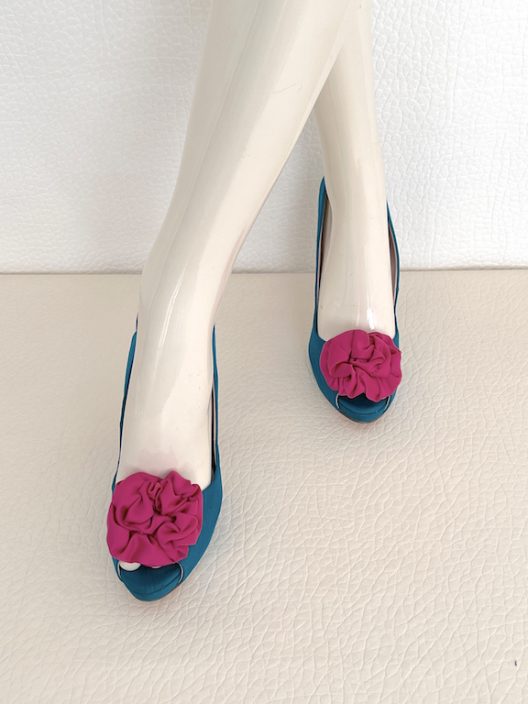 Patricia Rosales Peep Toe Heels