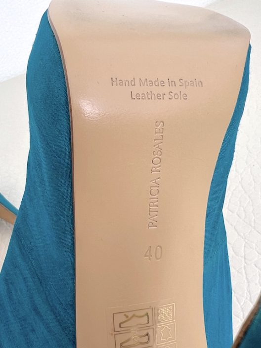 Patricia Rosales Peep Toe Heels