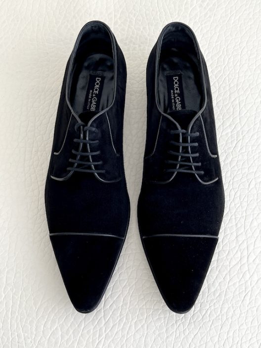 Dolce & Gabbana Black Suede Shoe
