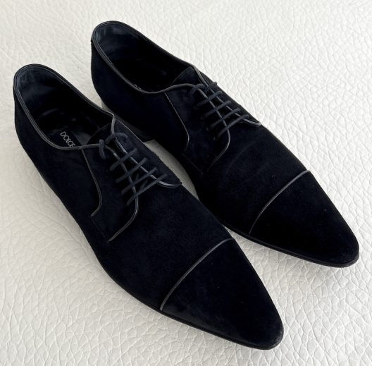 Dolce & Gabbana Black Suede Shoe