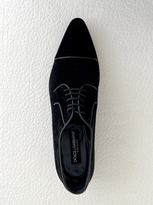 Dolce & Gabbana Black Suede Shoe