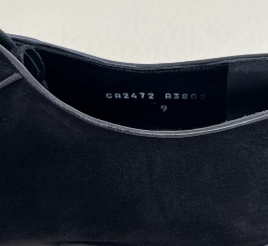 Dolce & Gabbana Black Suede Shoe