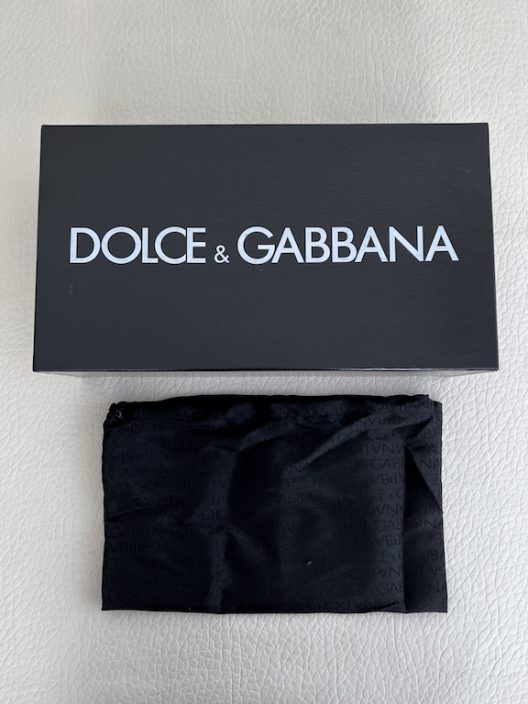 Dolce & Gabbana Black Suede Shoe