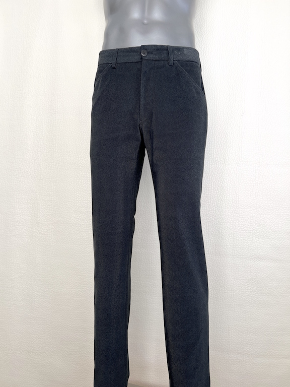 Armani Collezioni slim micro corduroy pants