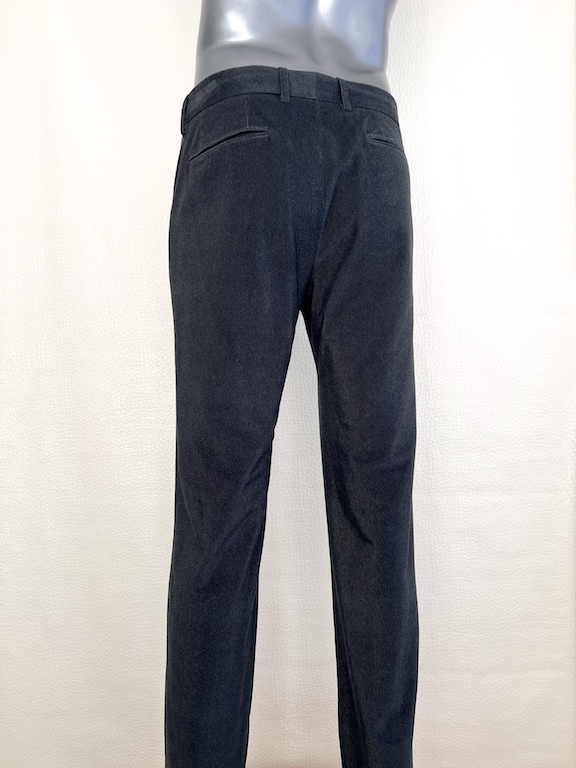 Armani Collezioni slim micro corduroy pants