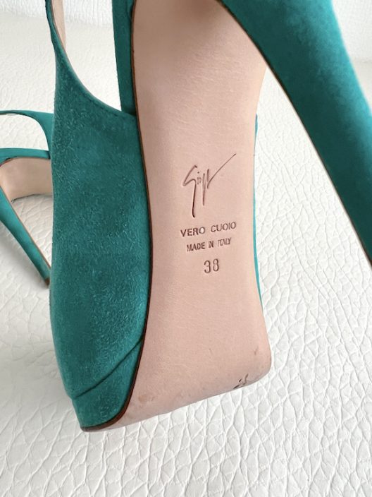 Giuseppe Zanotti Peep Toe Heels