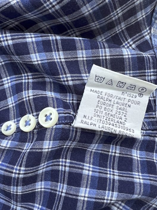 Polo Ralph Lauren cotton shirt