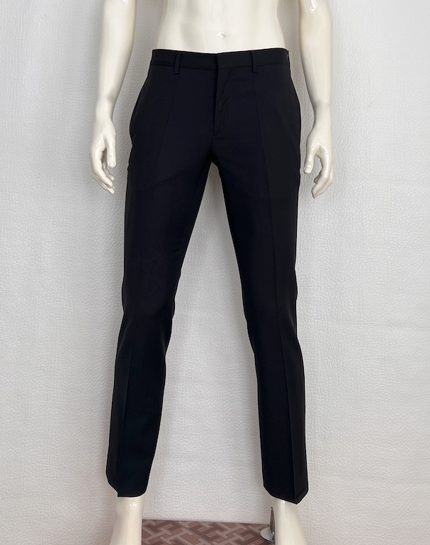 Dior Slim Black Wool Pants