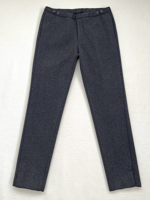 Emporio Armani Dark Gray Knit Pants