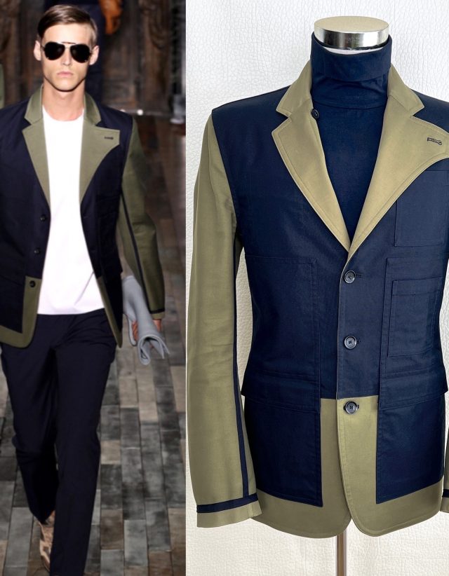 Valentino by Pierpaolo Piccioli reversible unstructured jacket