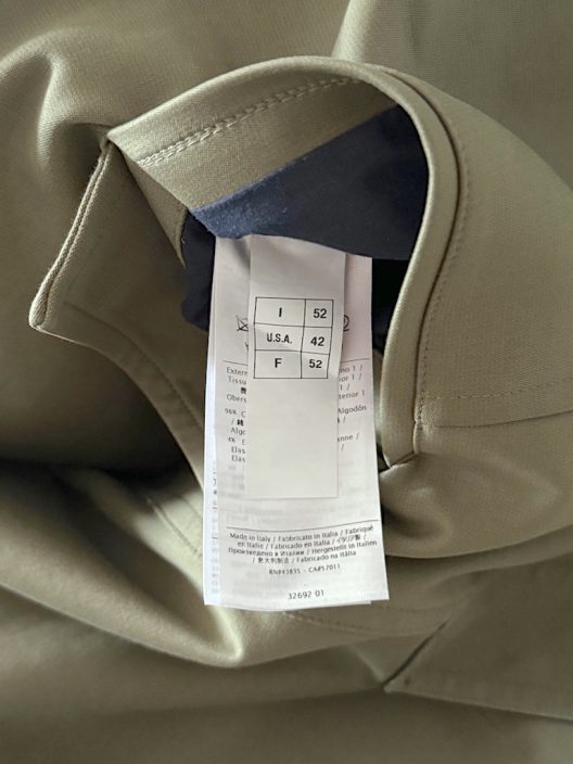 Valentino reversible unstructured jacket