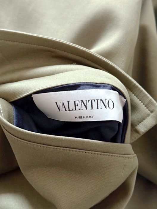 Valentino reversible unstructured jacket