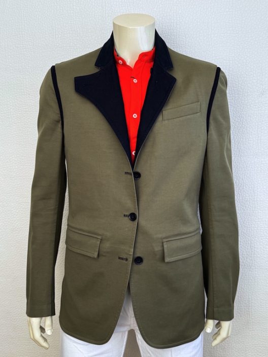 Valentino reversible unstructured jacket