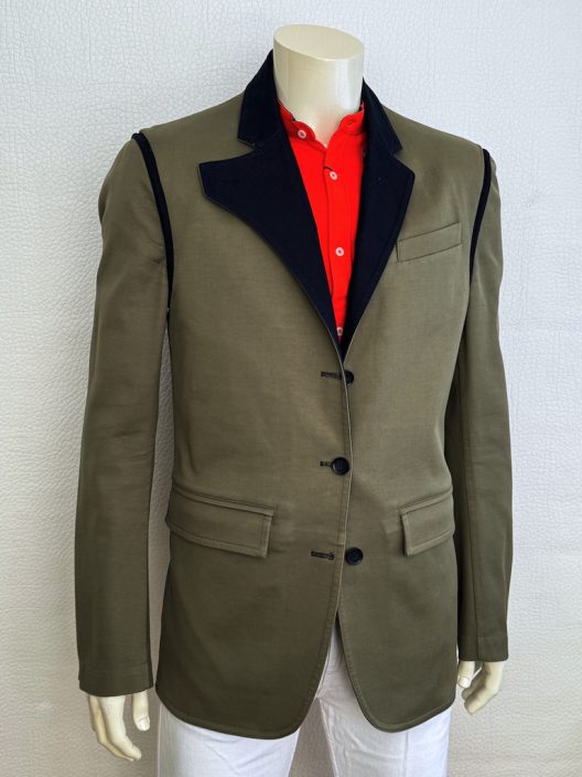 Valentino reversible unstructured jacket