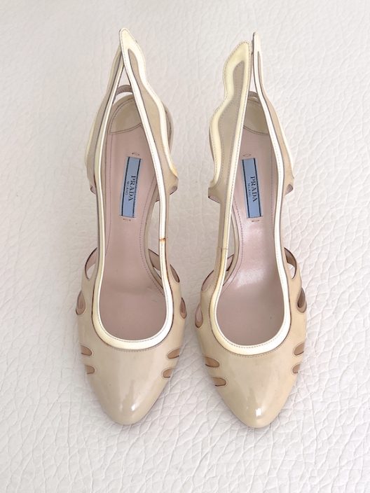 Prada heels shoe "Flame" collection