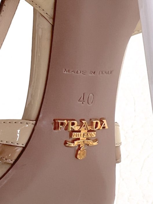 Prada heels shoe "Flame" collection