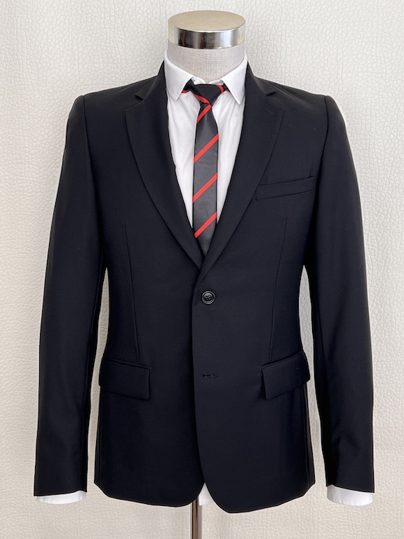 DIOR HOMME slim fit black jacket