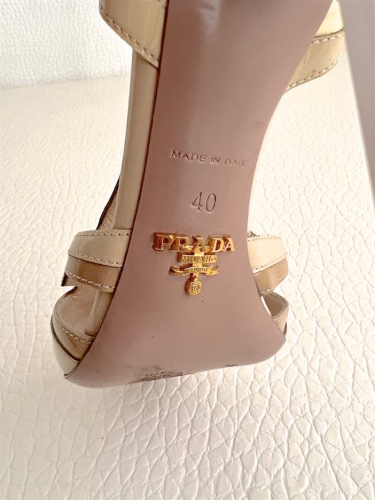 Prada heels shoe "Flame" collection