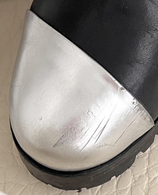 Miu Miu high black leather boots