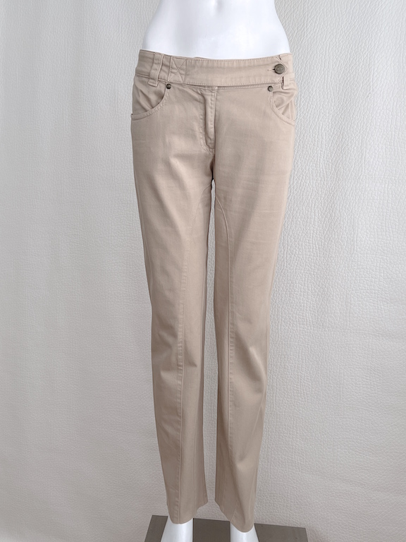 Valentino Garavani beige cotton pants