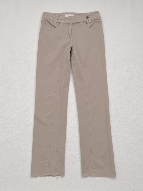 Valentino Garavani beige cotton pants