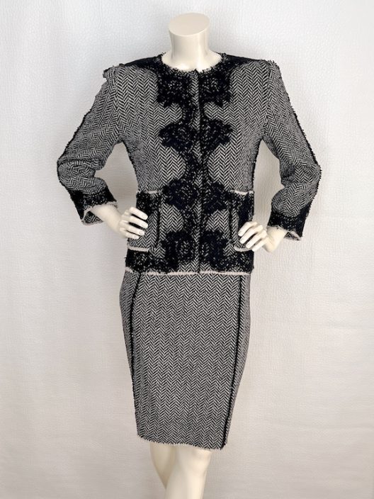 Dolce & Gabbana Wool Suit - Lace Details