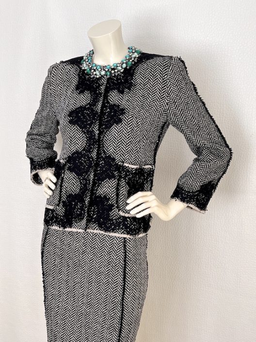 Dolce & Gabbana Wool Suit - Lace Details