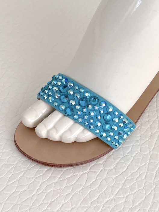 Giuseppe Zanotti Sandal embellished with rhinestones