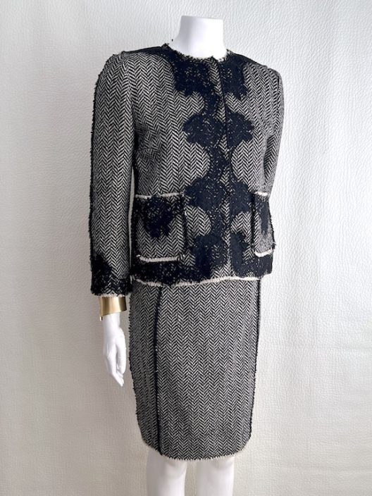 Dolce & Gabbana Wool Suit - Lace Details
