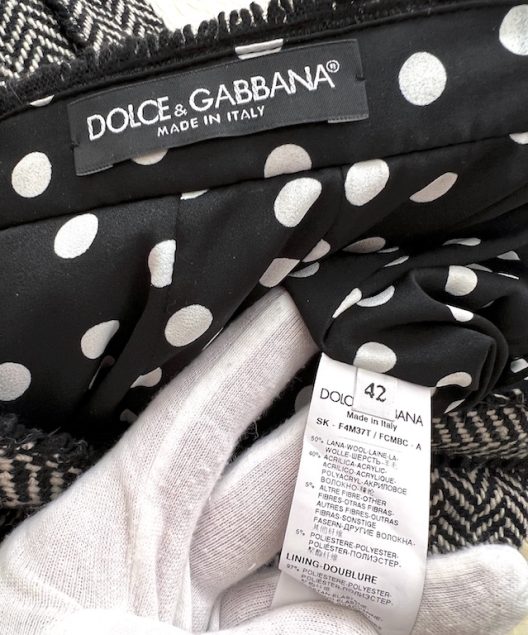 Dolce & Gabbana Wool Suit - Lace Details