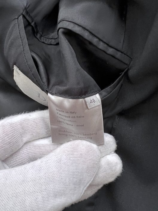 DIOR HOMME SS03 By Hedi Slimane Black Slim Fit Suit