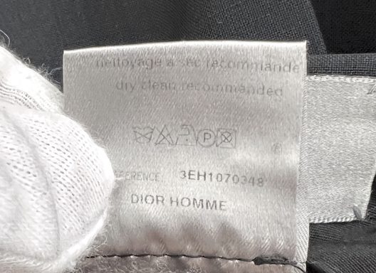 DIOR HOMME SS03 By Hedi Slimane Black Slim Fit Suit