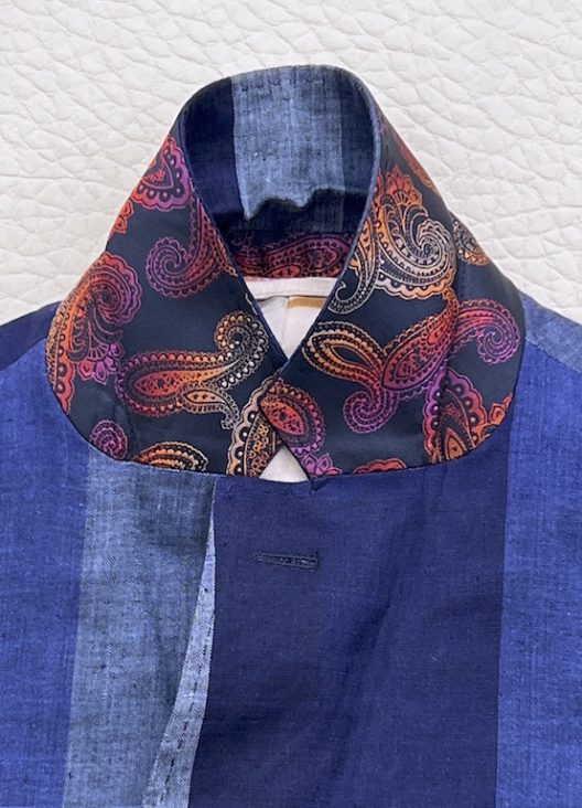 Etro slim linen jacket