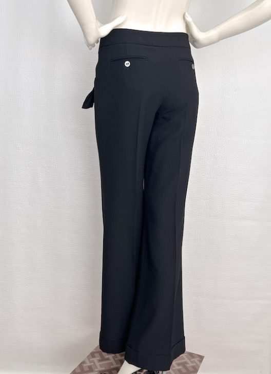RARE Dior by Galliano black wool pants