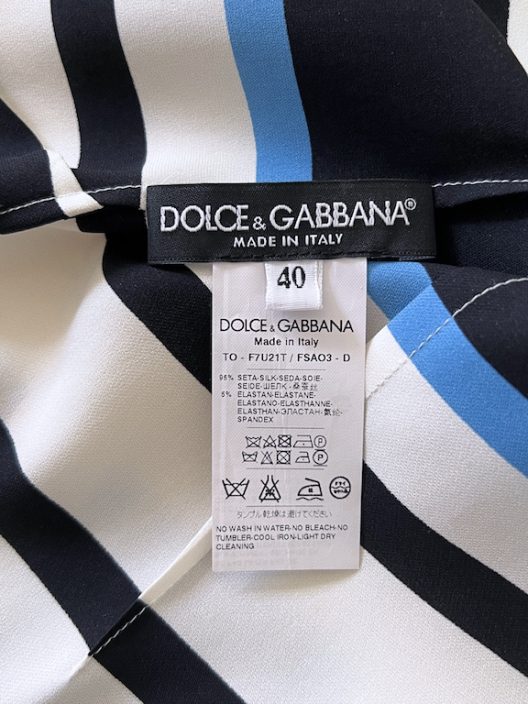 Dolce & Gabbana Silk Tank Top