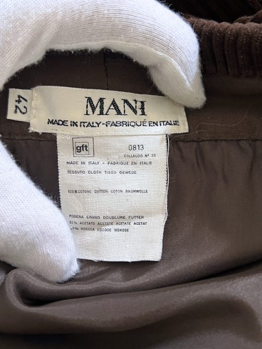VTG MANI by Giorgio Armani mini skirt