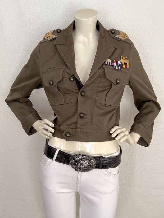 Dsquared2 short jacket-military style