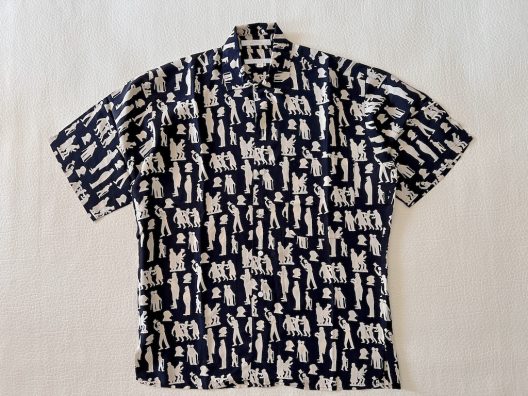 VTG Perry Ellis by Marc Jacobs silk shirt