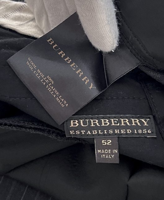 Burberry striped wool pants