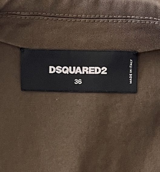 Dsquared2 short jacket-military style