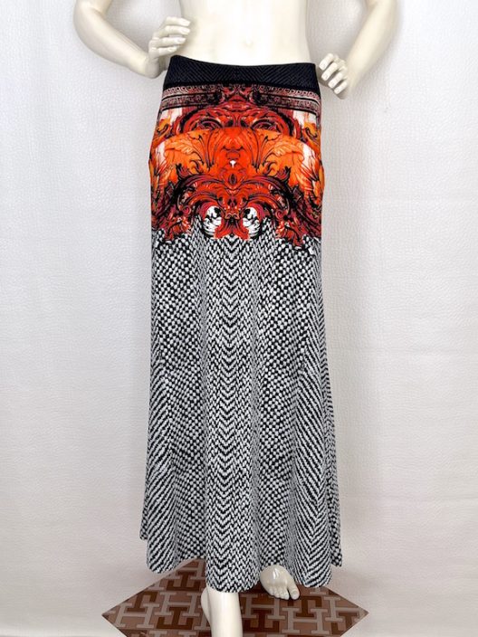Roberto Cavalli 2 in 1 long skirt-strapless dress