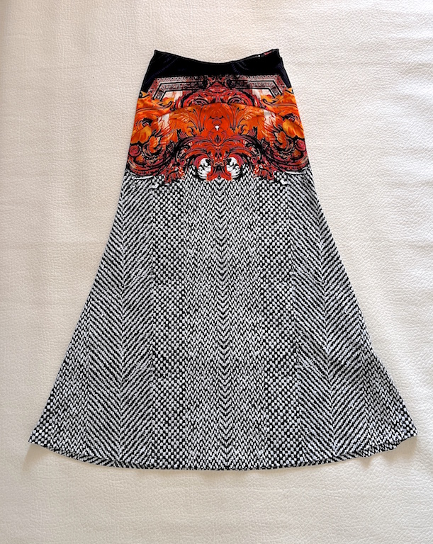 Roberto Cavalli 2 in 1 long skirt-strapless dress