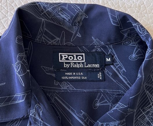 VTG Polo Ralph Lauren silk shirt